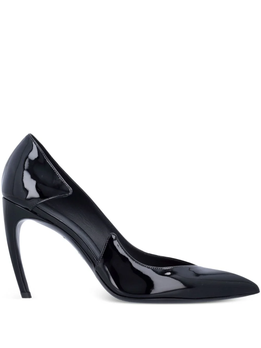 95mm Mia patent-leather pointed-toe pumps - 1