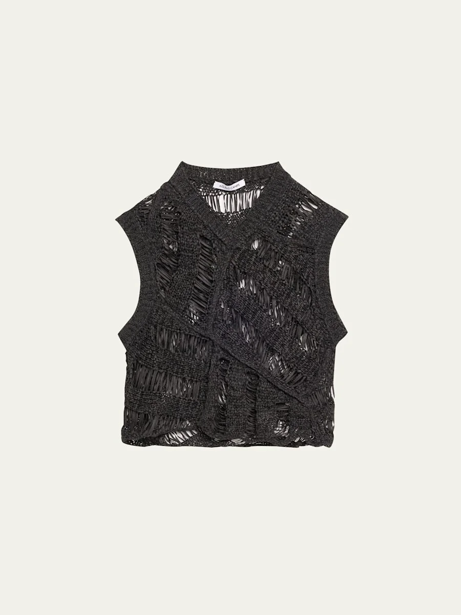Kapok Knit Vest - 1