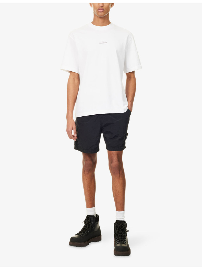 Stone Island Logo-Print Don Carlo Cotton T-shirt outlook