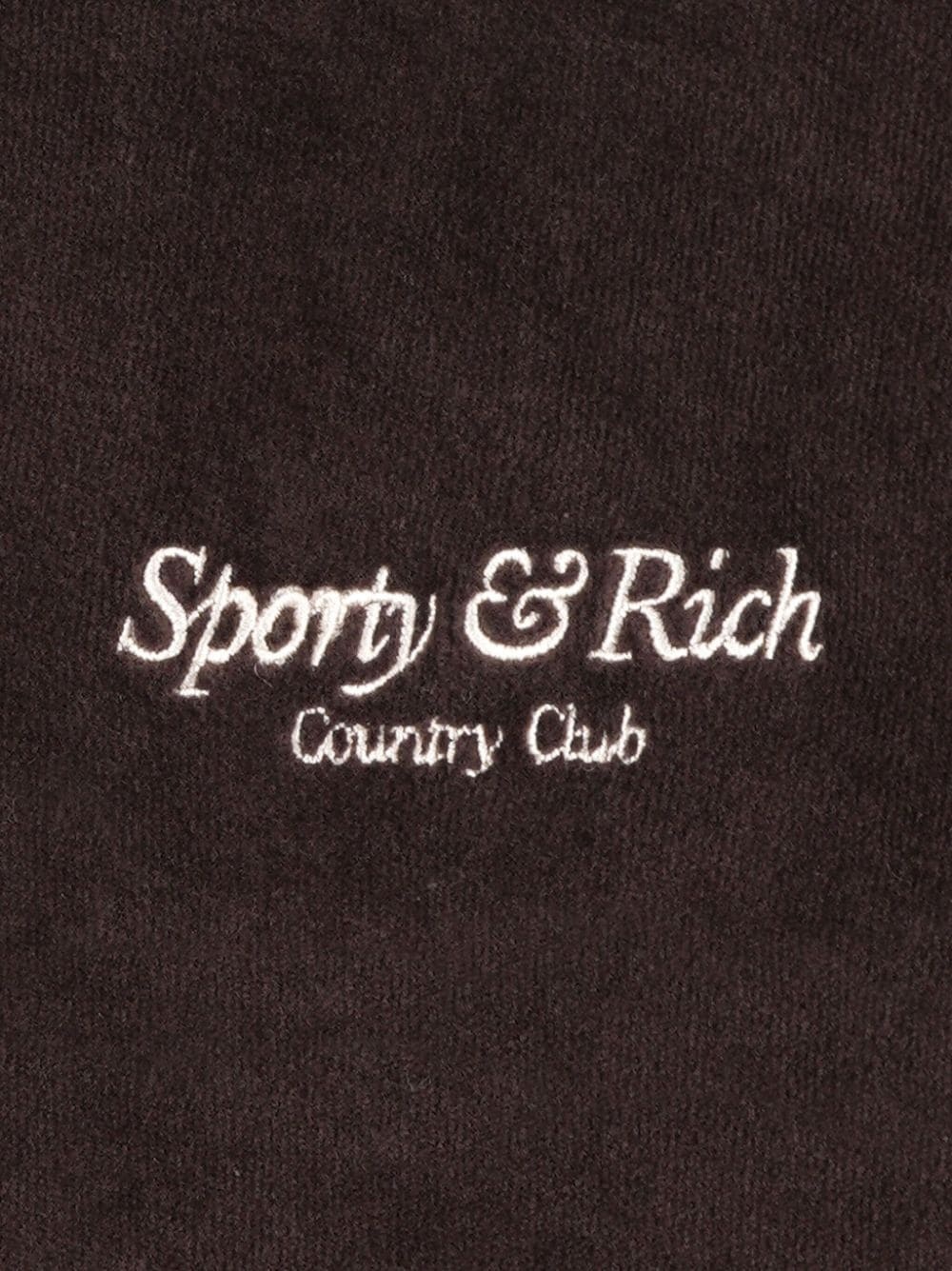 Script-logo velour track pants - 3