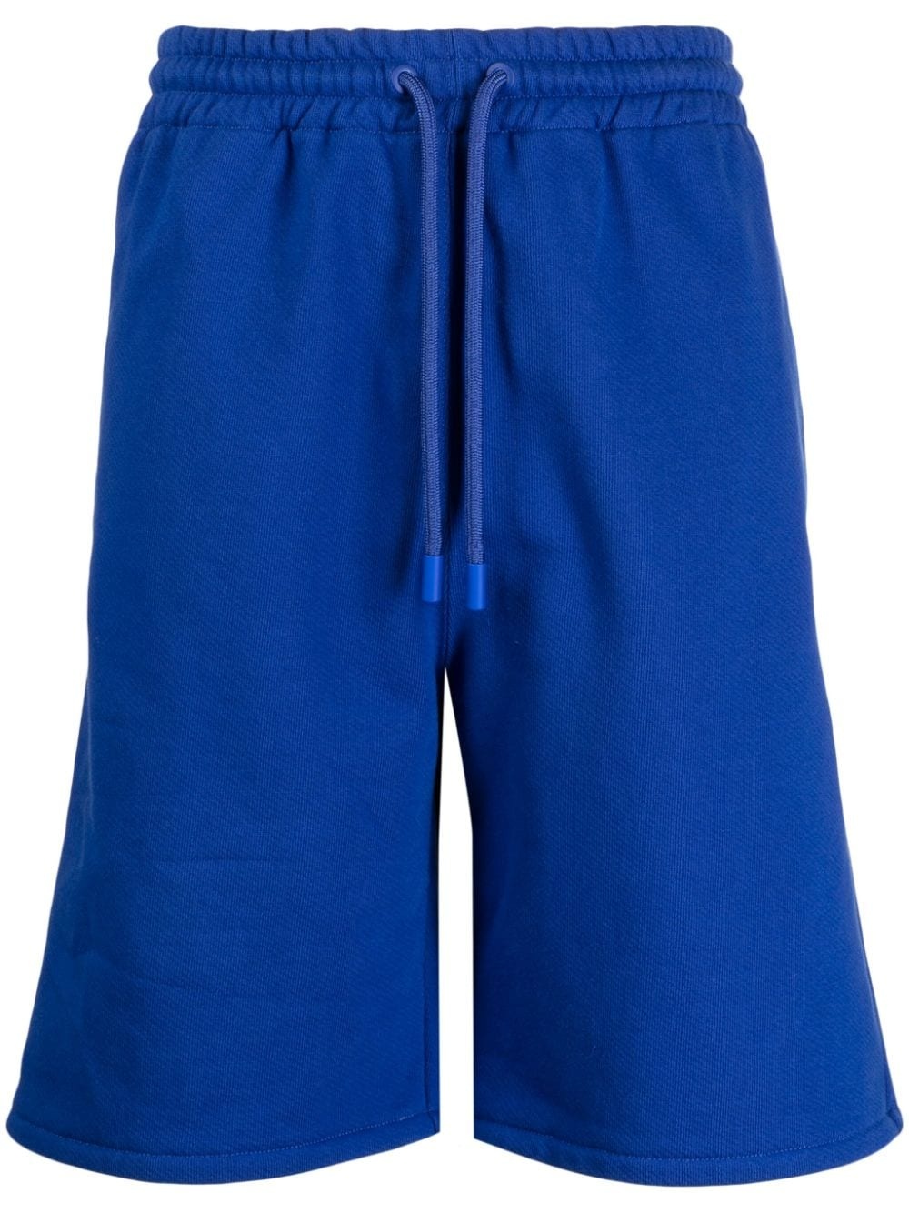 Stitch Diag cotton track shorts - 1