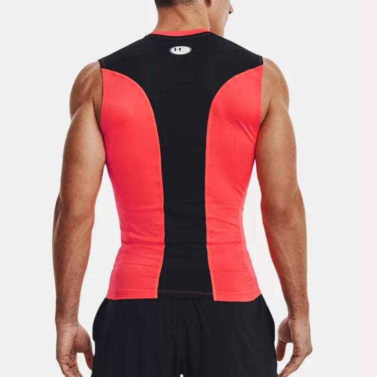 Under Armour HeatGear Vent Comp Sleeveless 'Pink Red' 1370656-628 - 5