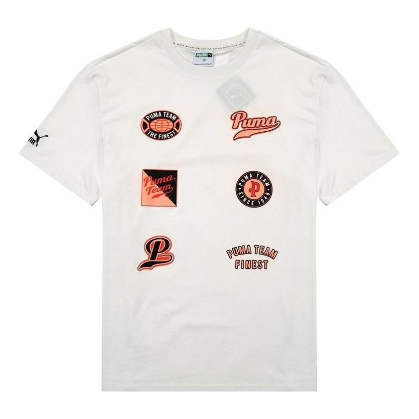 PUMA Team Statement Short Sleeve 'White' 536921-65 - 1