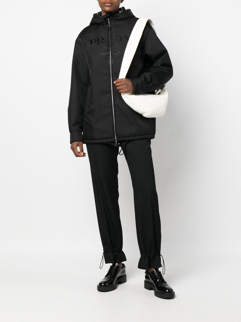 Prada Re-Nylon hooded jacket outlook