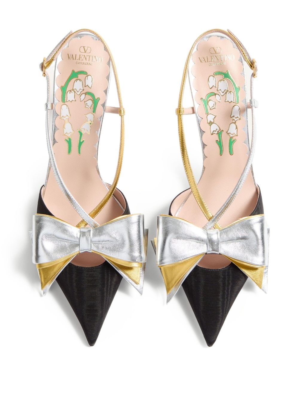 85mm leather pumps - 4