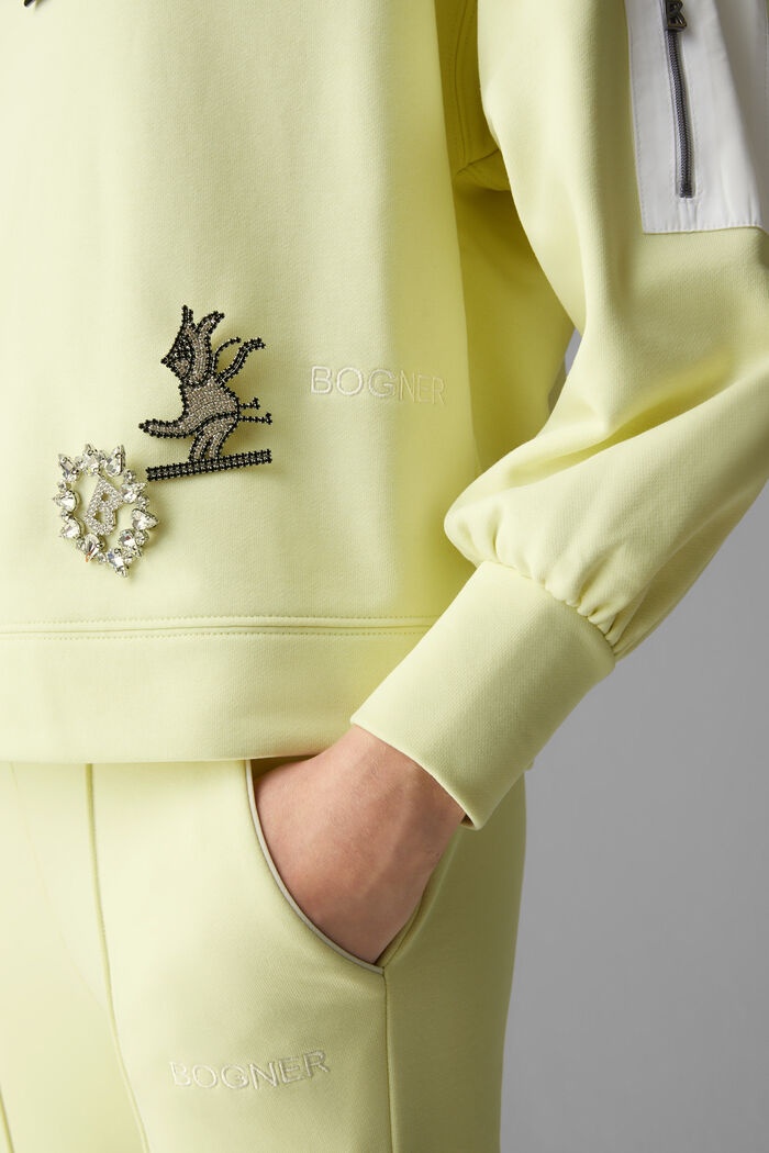 Saila Hoodie in Pastel yellow - 5