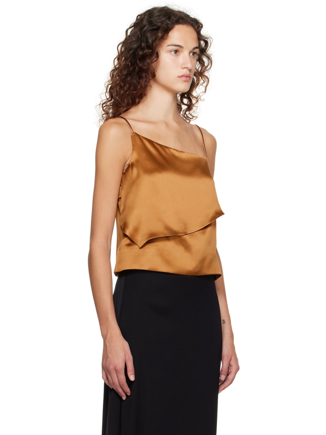 Brown Strike Tank Top - 2