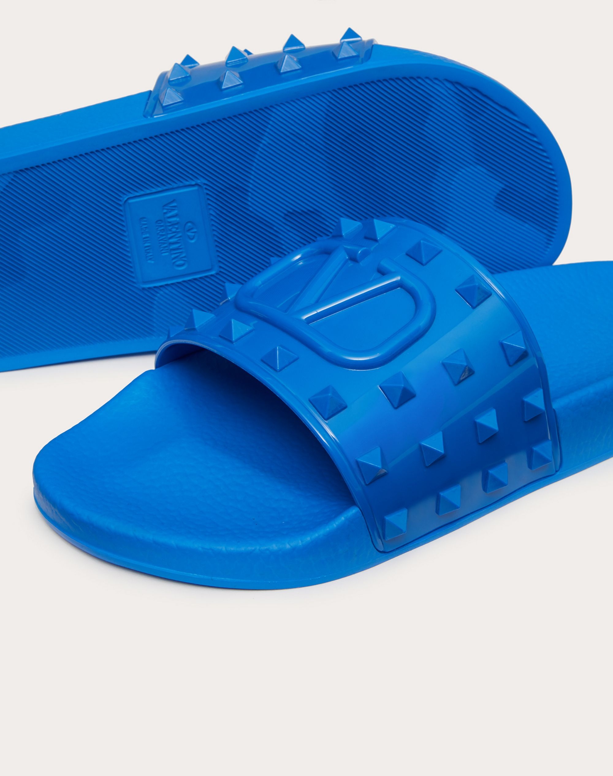 RUBBER SUMMER VLOGO SIGNATURE SLIDE SANDAL - 5