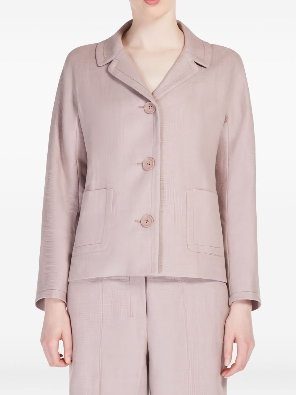 single-breasted blazer - 2