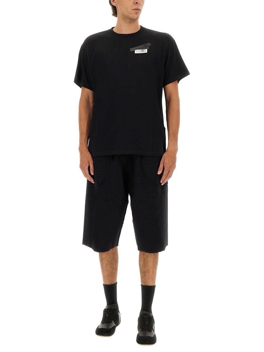 COTTON SHORTS WITH LOGO - 2