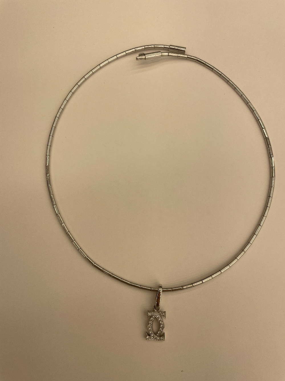 Cartier White Gold Necklace - 3