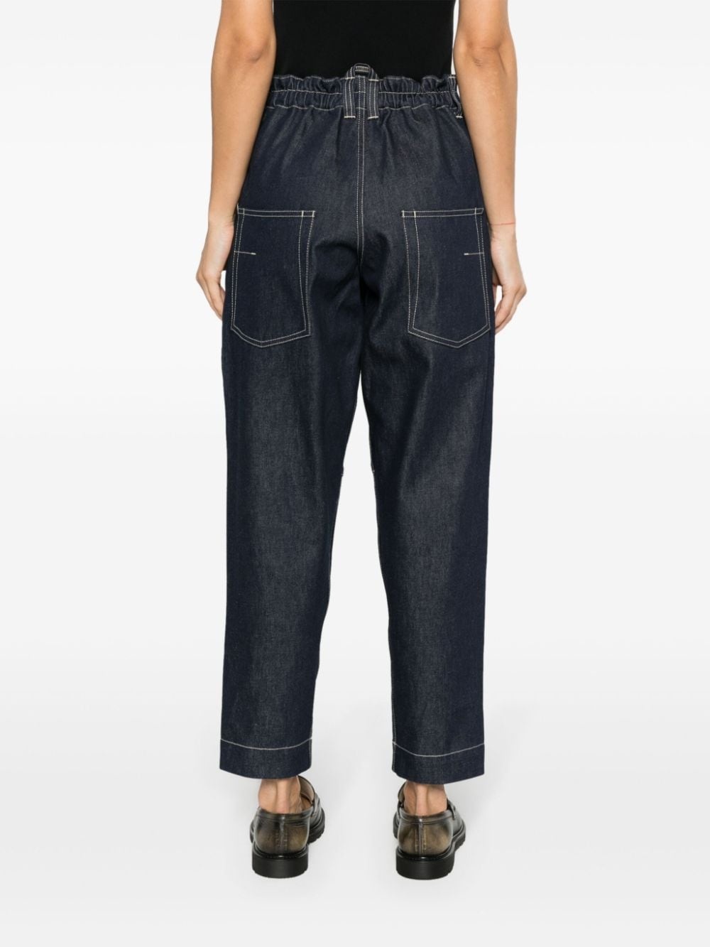 Engineer high-rise tapered jeans - 4