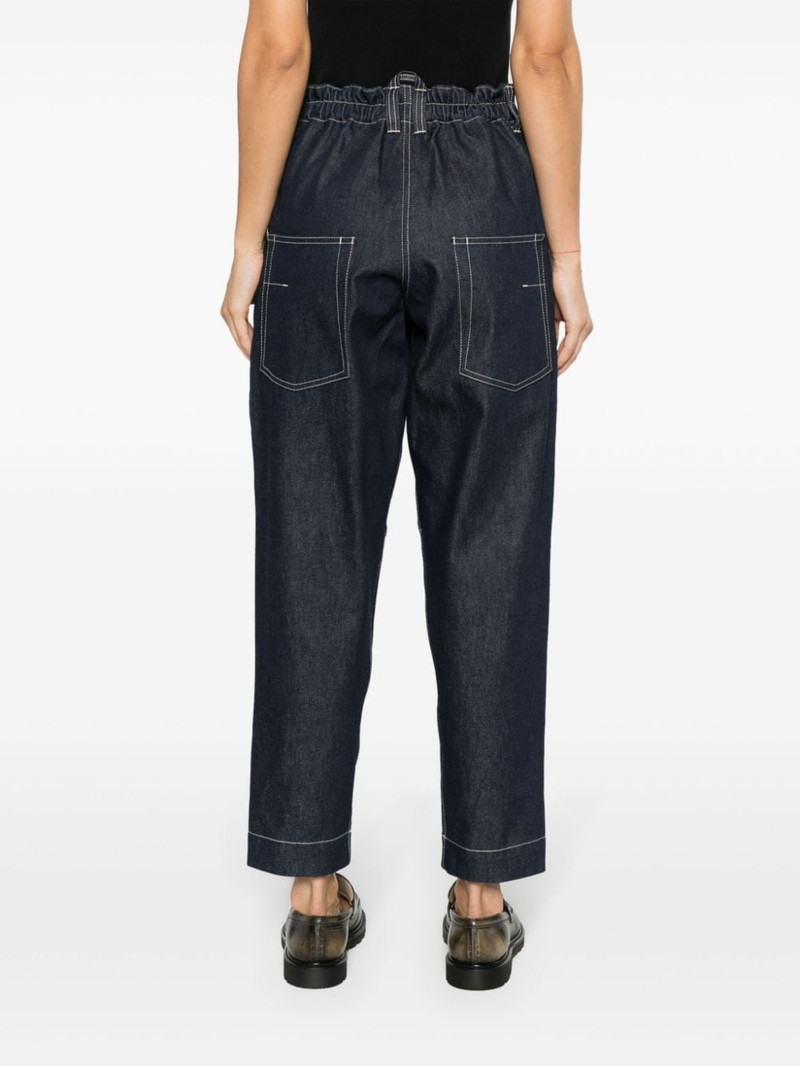 Engineer high-rise tapered jeans 4