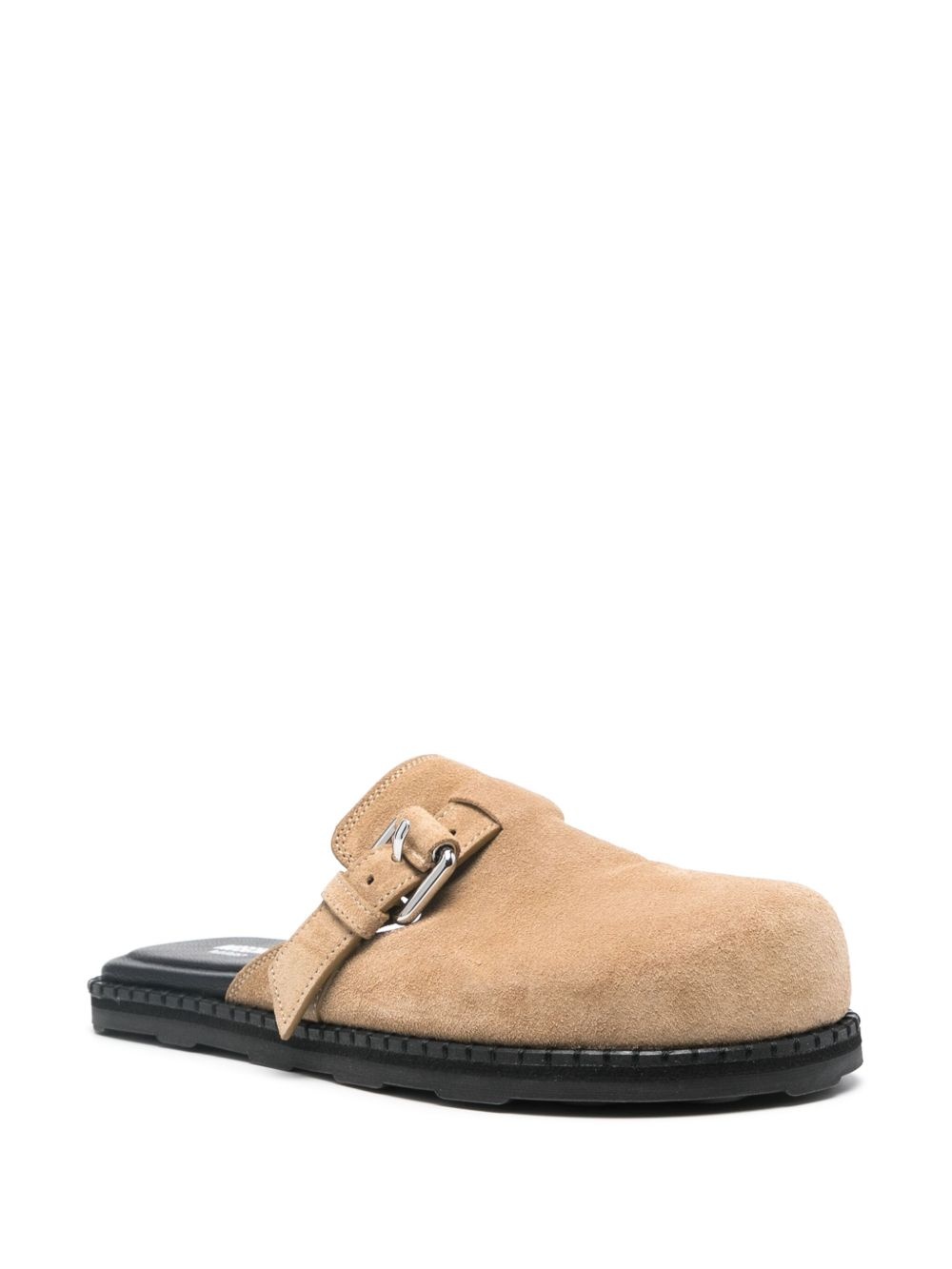 suede mules - 2