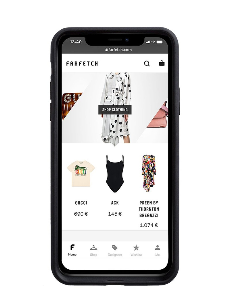 Dolce & Gabbana snakeskin-effect iPhone 11 Pro Max case outlook