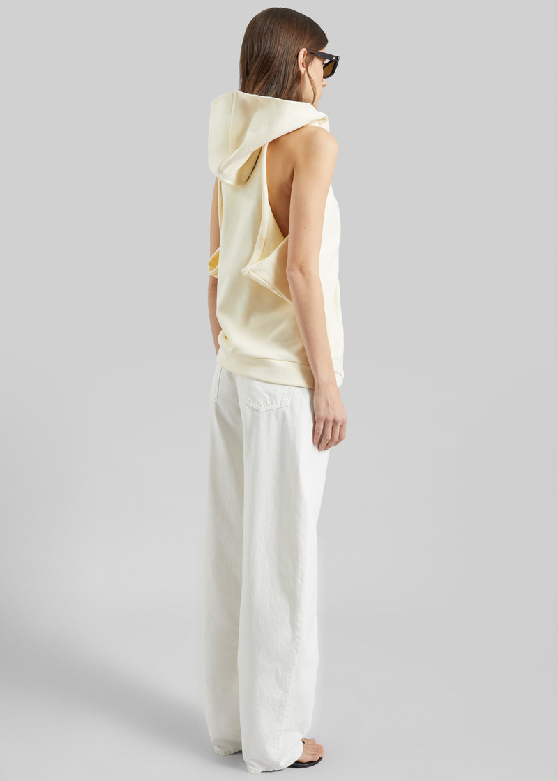 Christopher Esber Archie Hooded Top - Butter 6