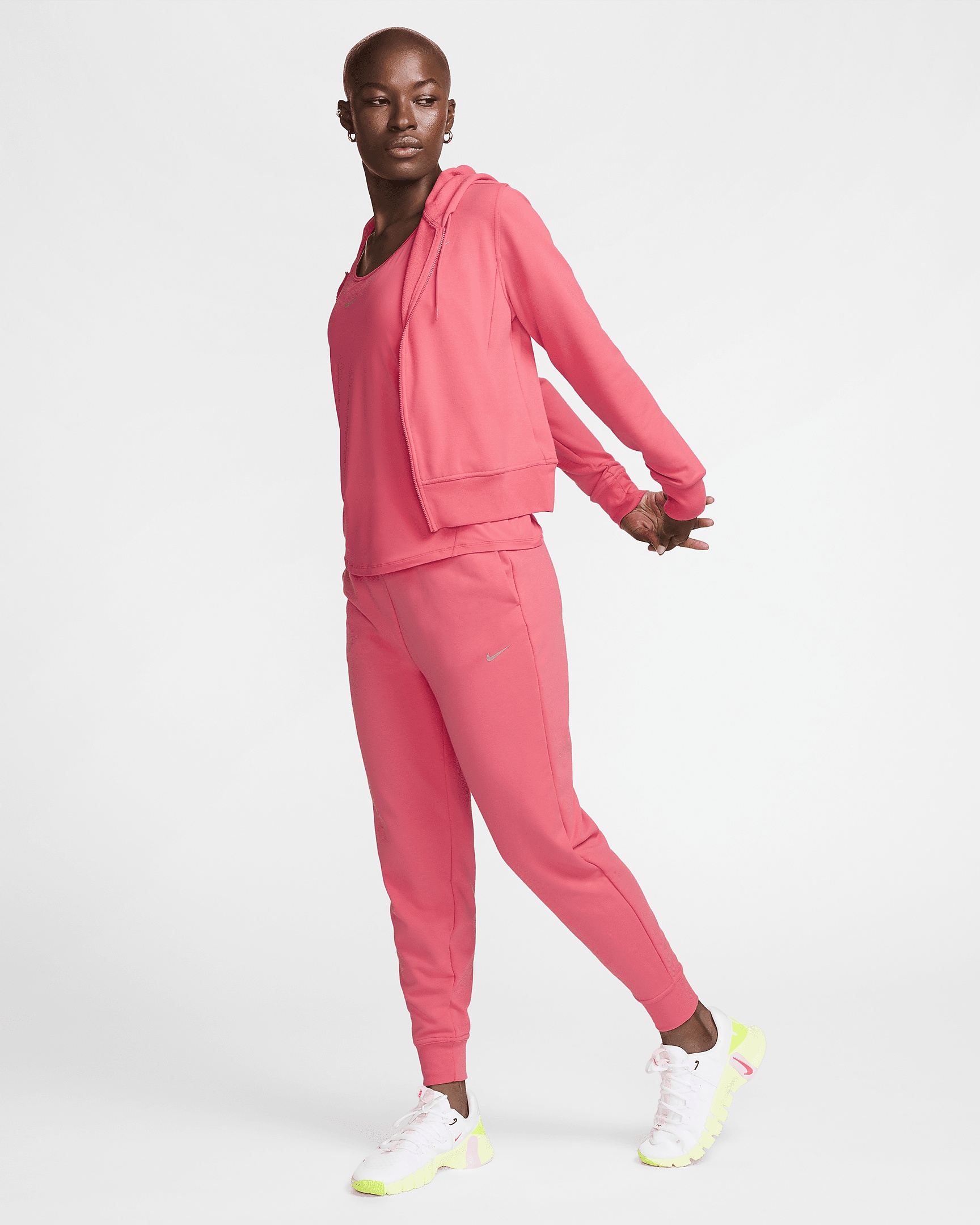 Nike Dri-FIT One Women's Full-Zip French Terry Hoodie - 6