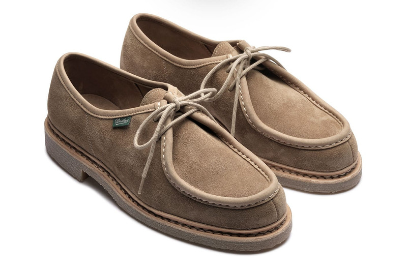 Micka Velours Sand - Rubber Sole 2