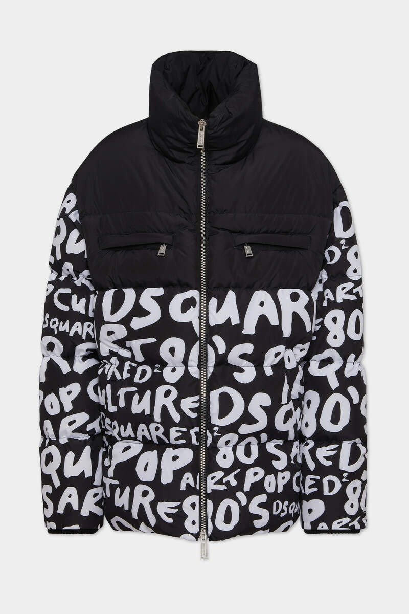 D2 POP 80'S PUFFER JACKET 1