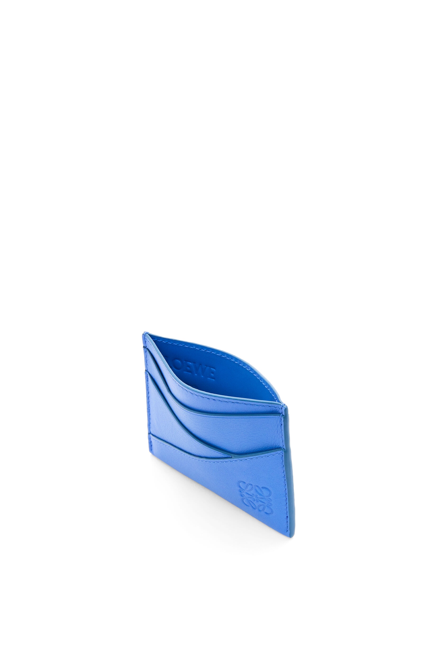 Puzzle Edge plain cardholder in classic calfskin - 2