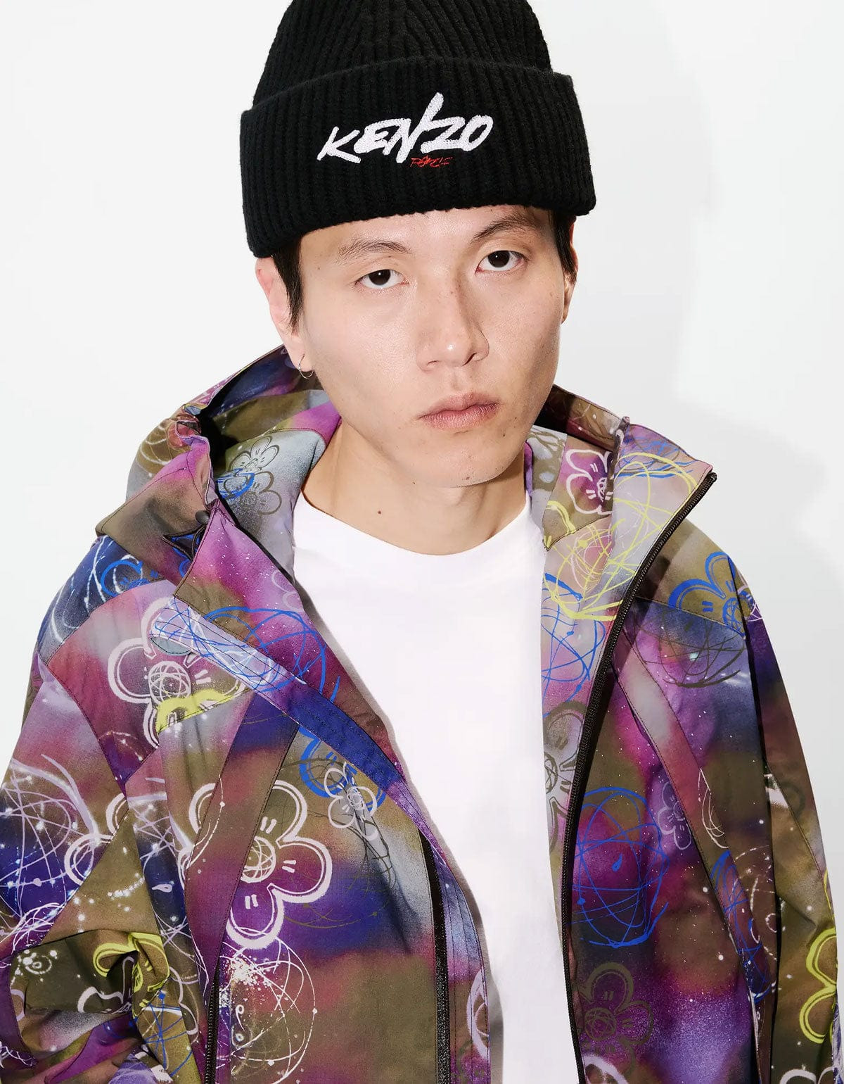 Kenzo x Futura 2000 Khaki Short Windbreaker - 5