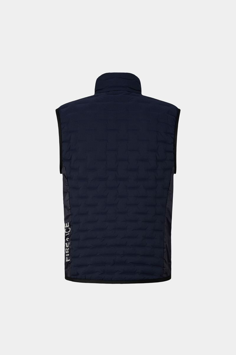 Gabriel Lightweight down vest in Dark blue 8