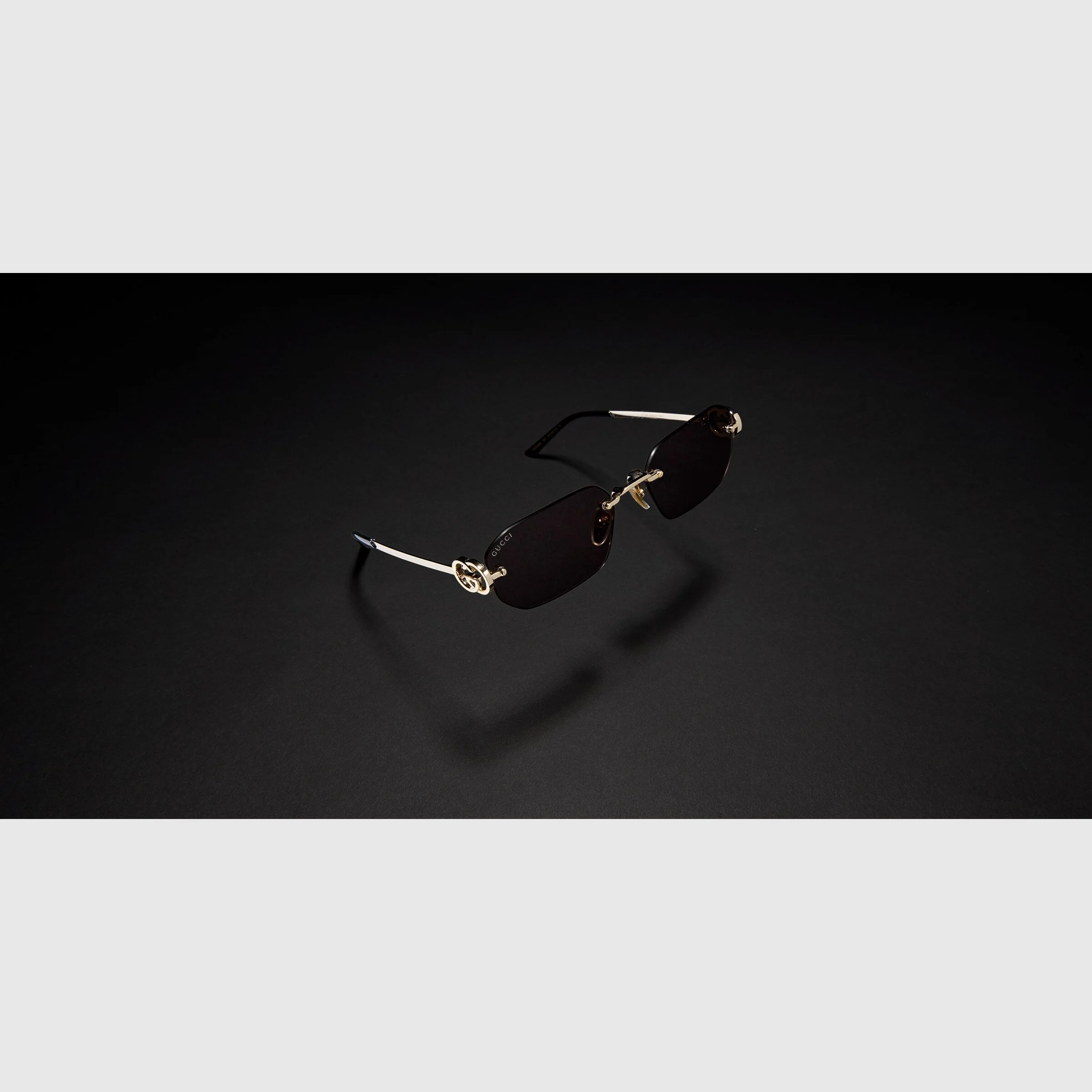 GG2228S Rectangular-frame sunglasses - 1