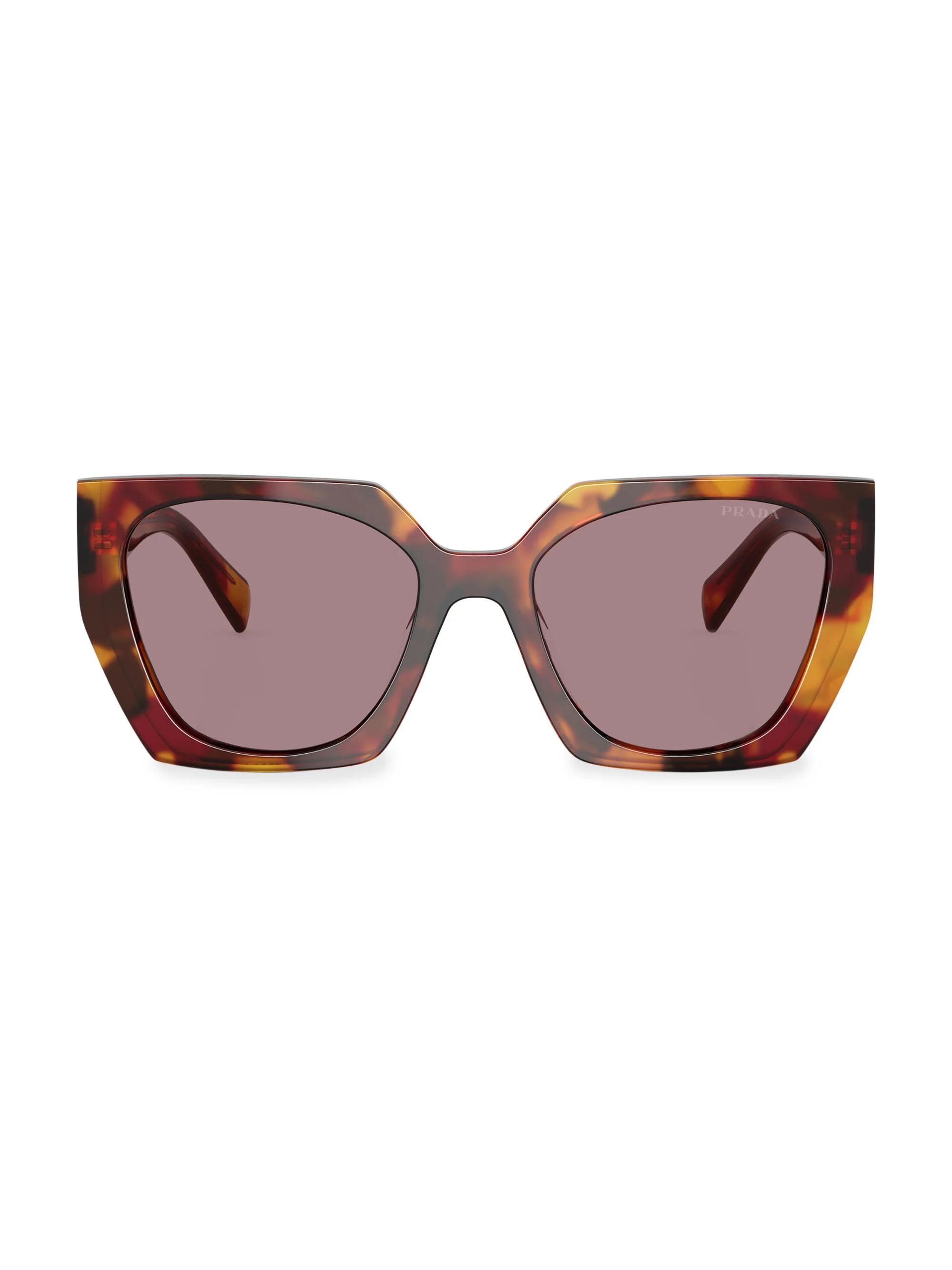 Women's 55MM Cat-Eye Sunglasses - Brown Blonde Havana - 1