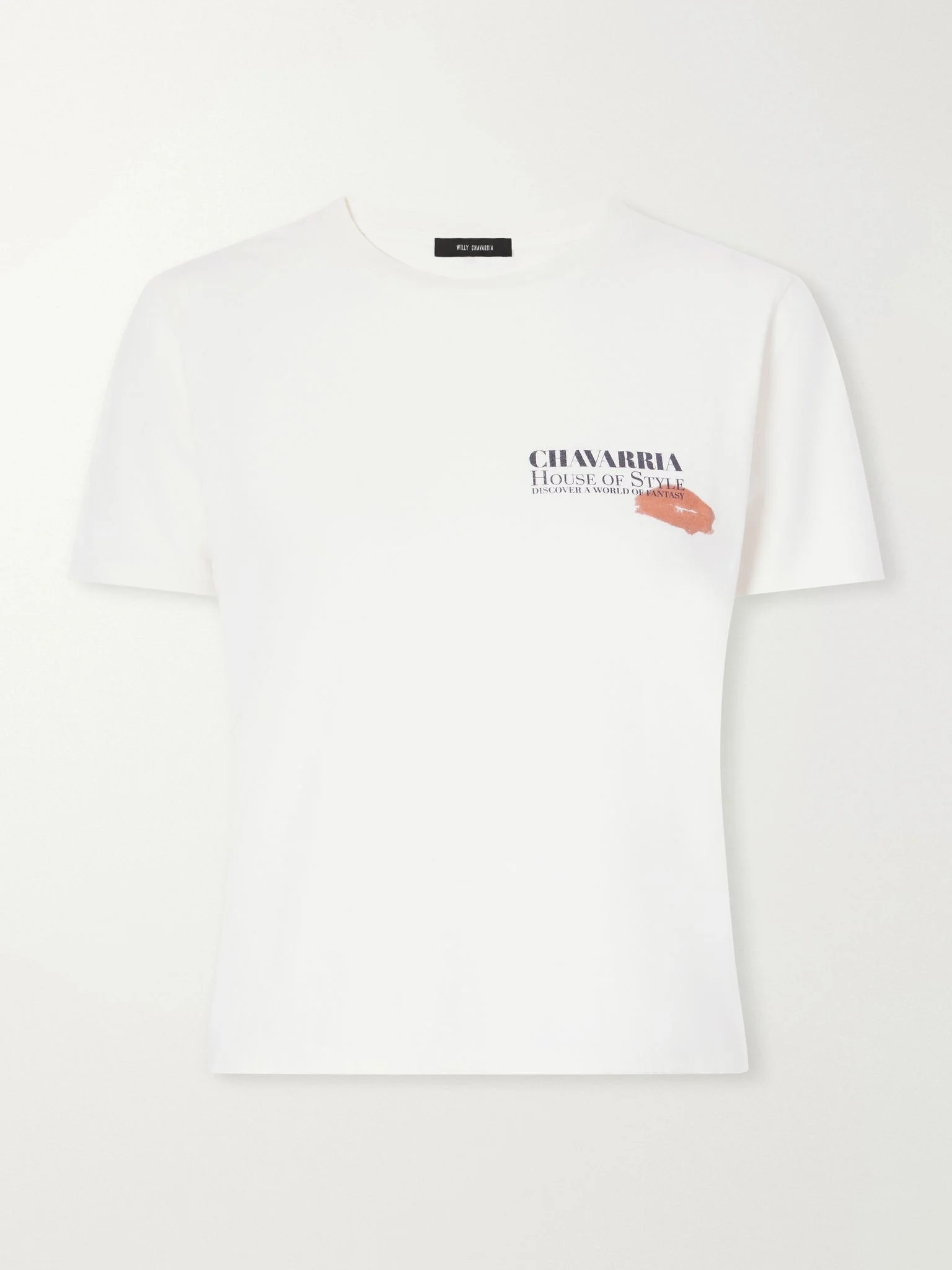 Total Transformation printed cotton-jersey T-shirt Off-white - 1