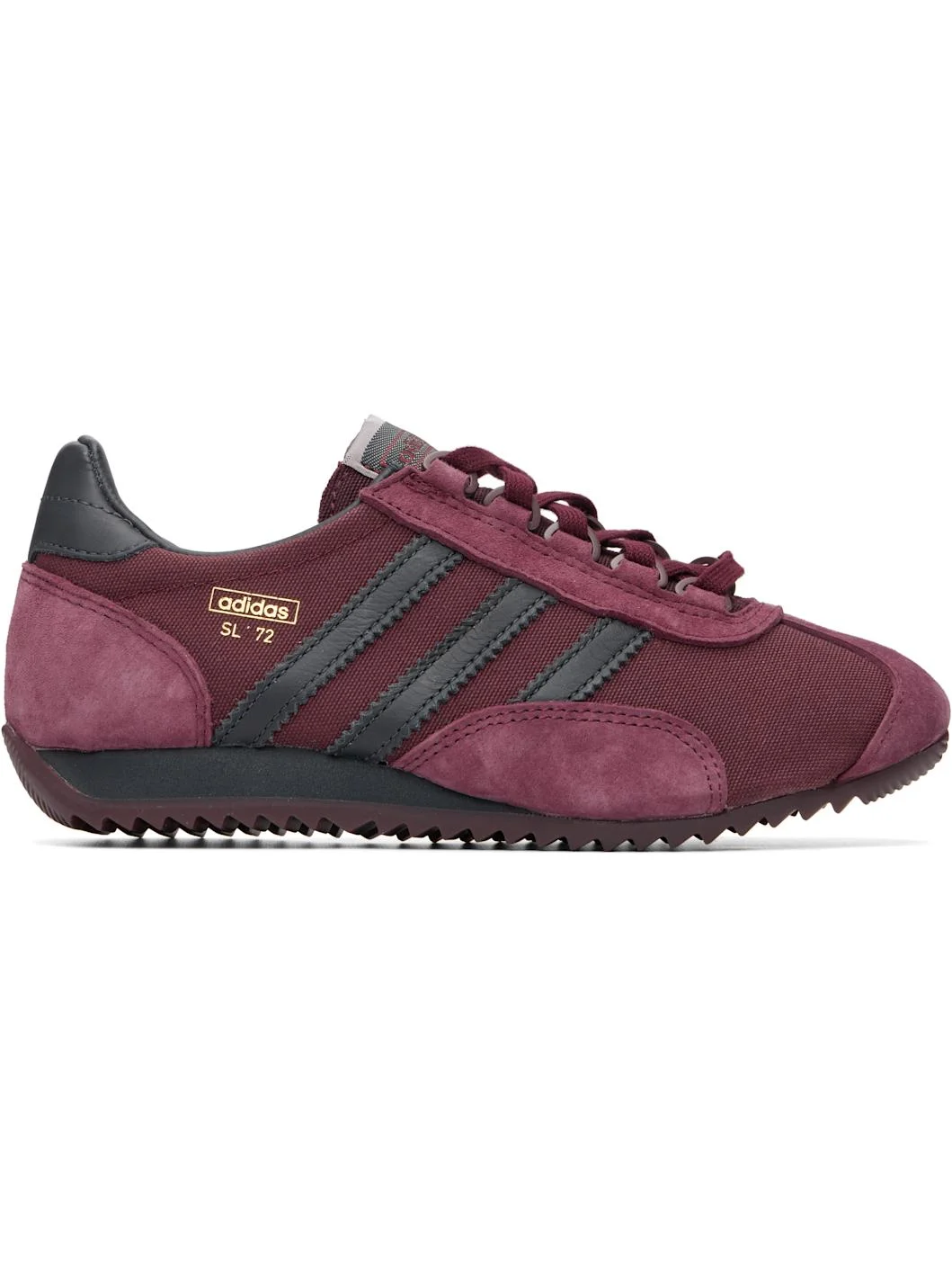 Burgundy SL 72 PT Sneakers - 1