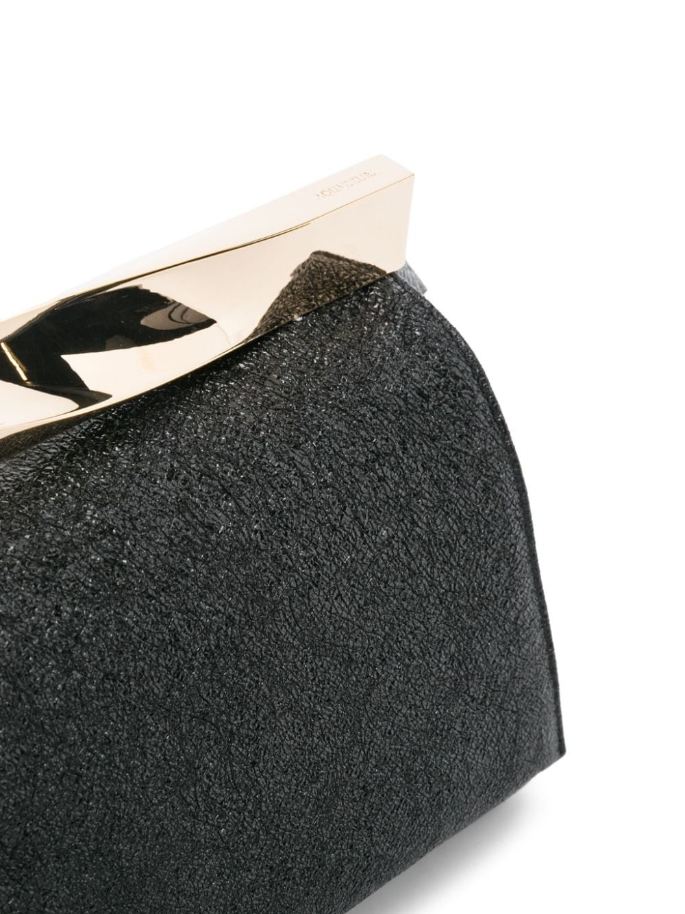 Twist crinkled clutch bag - 3