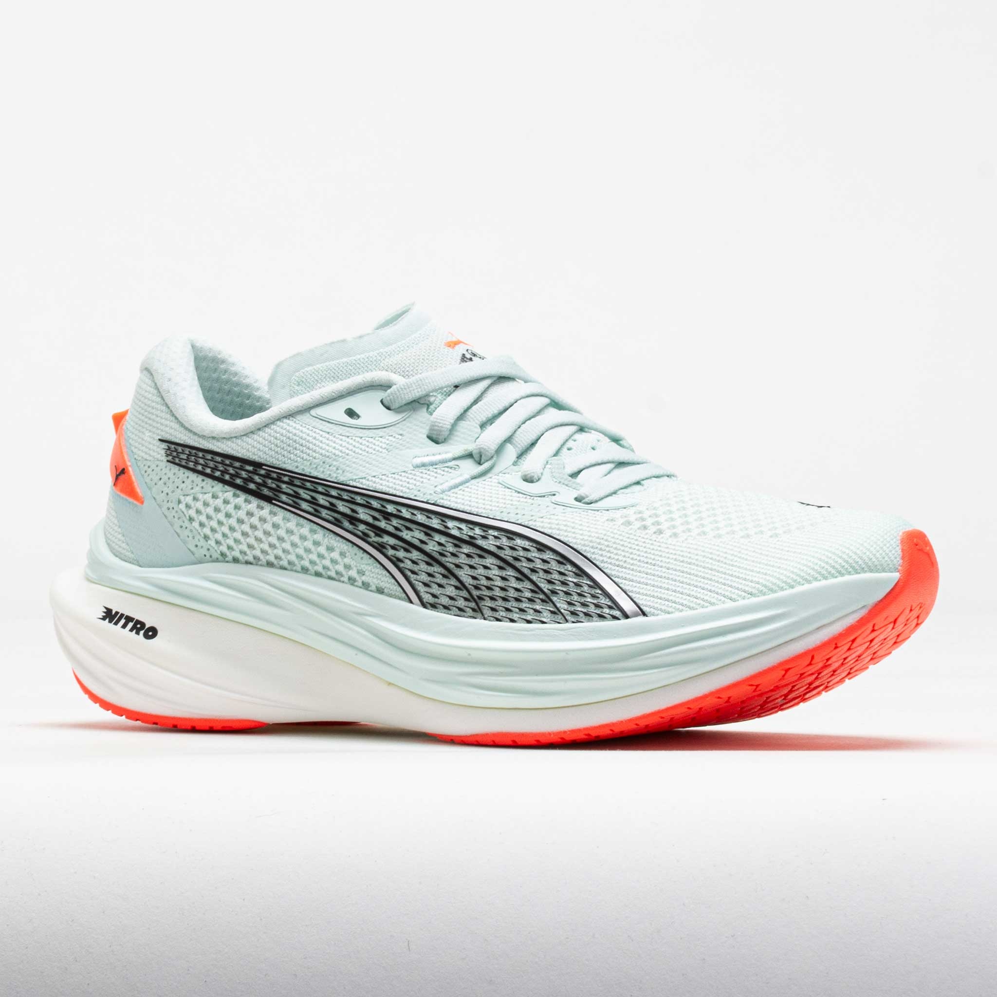Puma Deviate NITRO 3 Women's Peaceful Blue/Glowing Red - 5