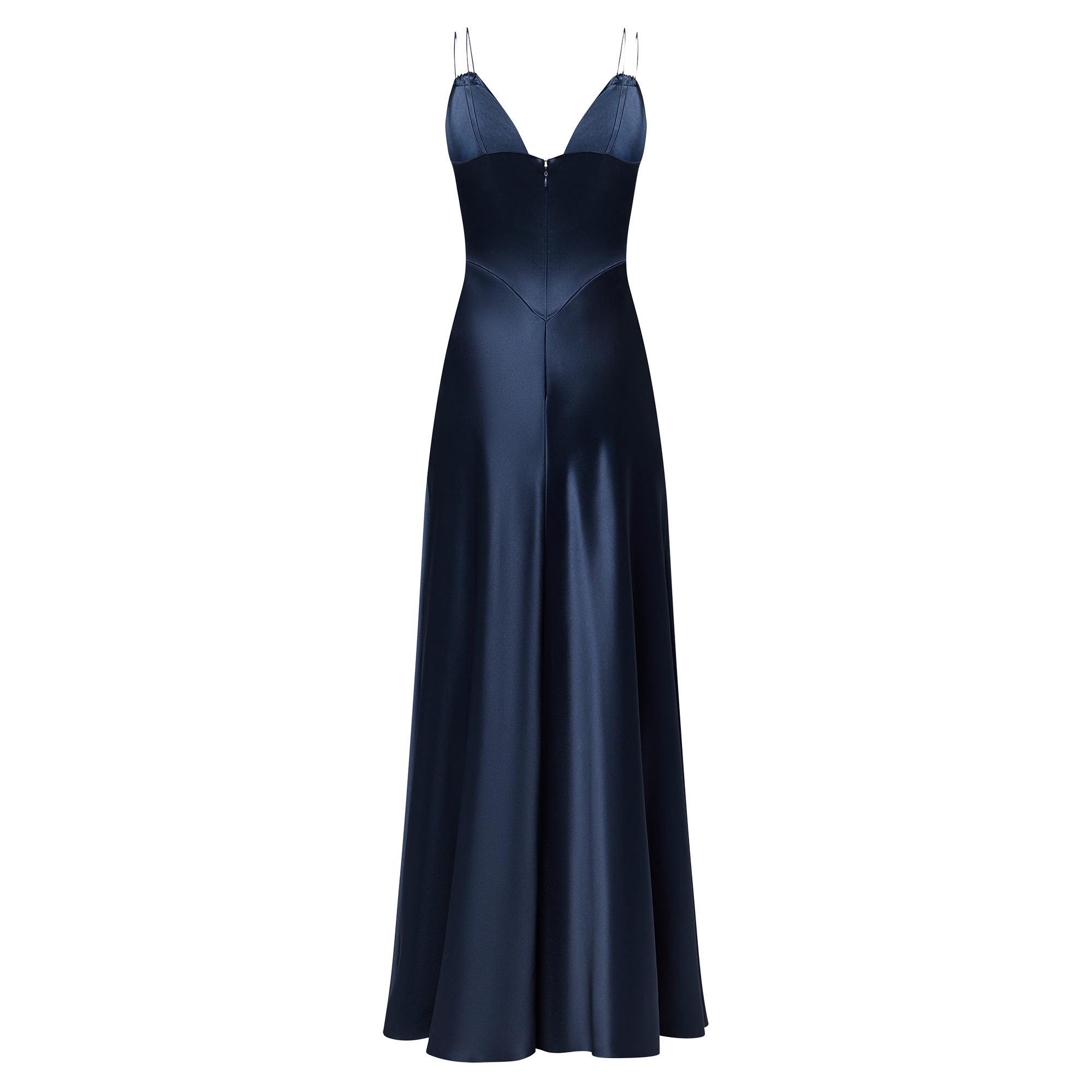 Beaded Trim Gown - 3