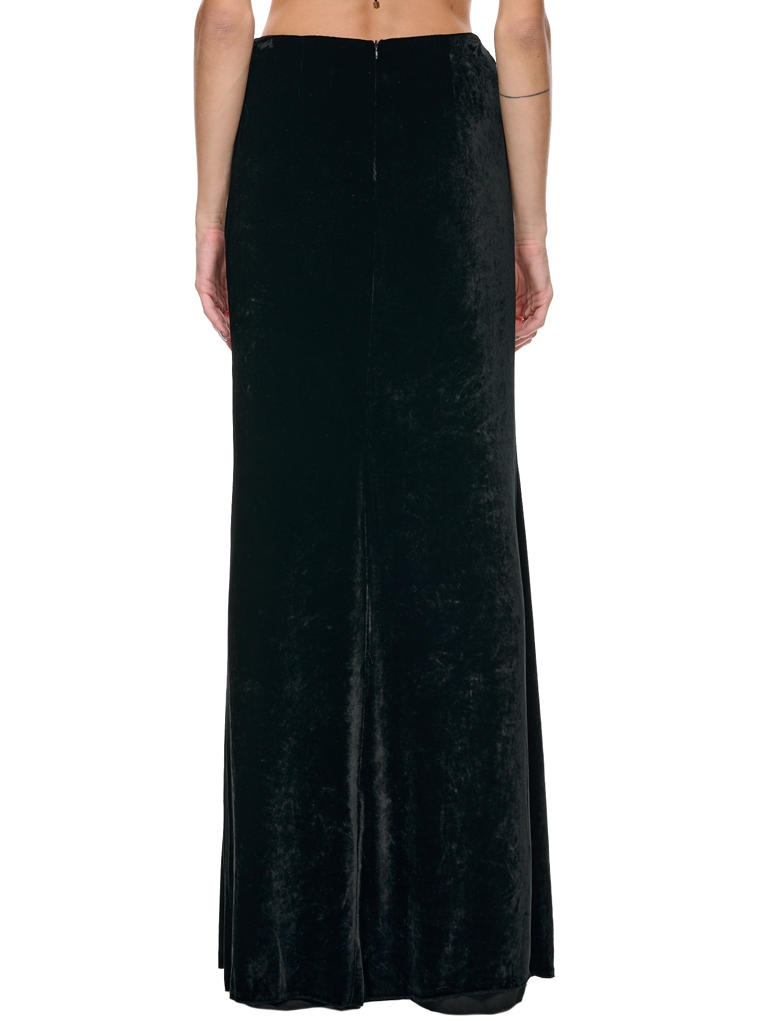 Long Velvet Skirt - 3