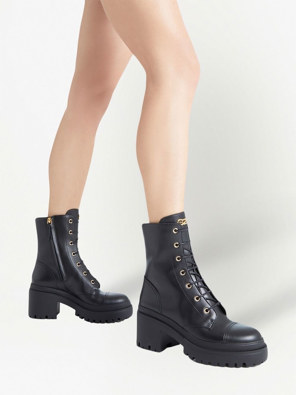 Malakhy lace-up leather boots - 4