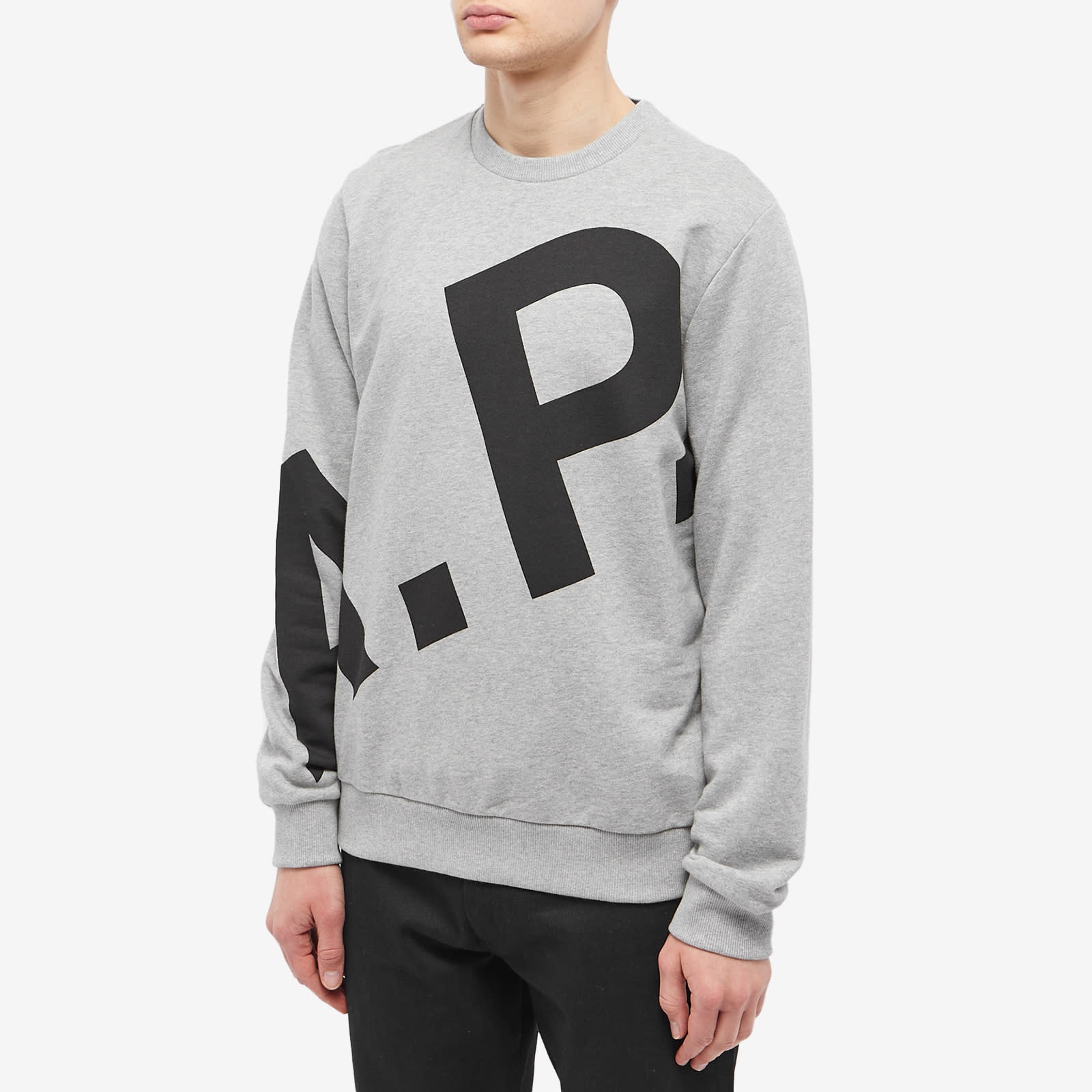 A.P.C. Cory All Over Logo Crew Sweat - 2