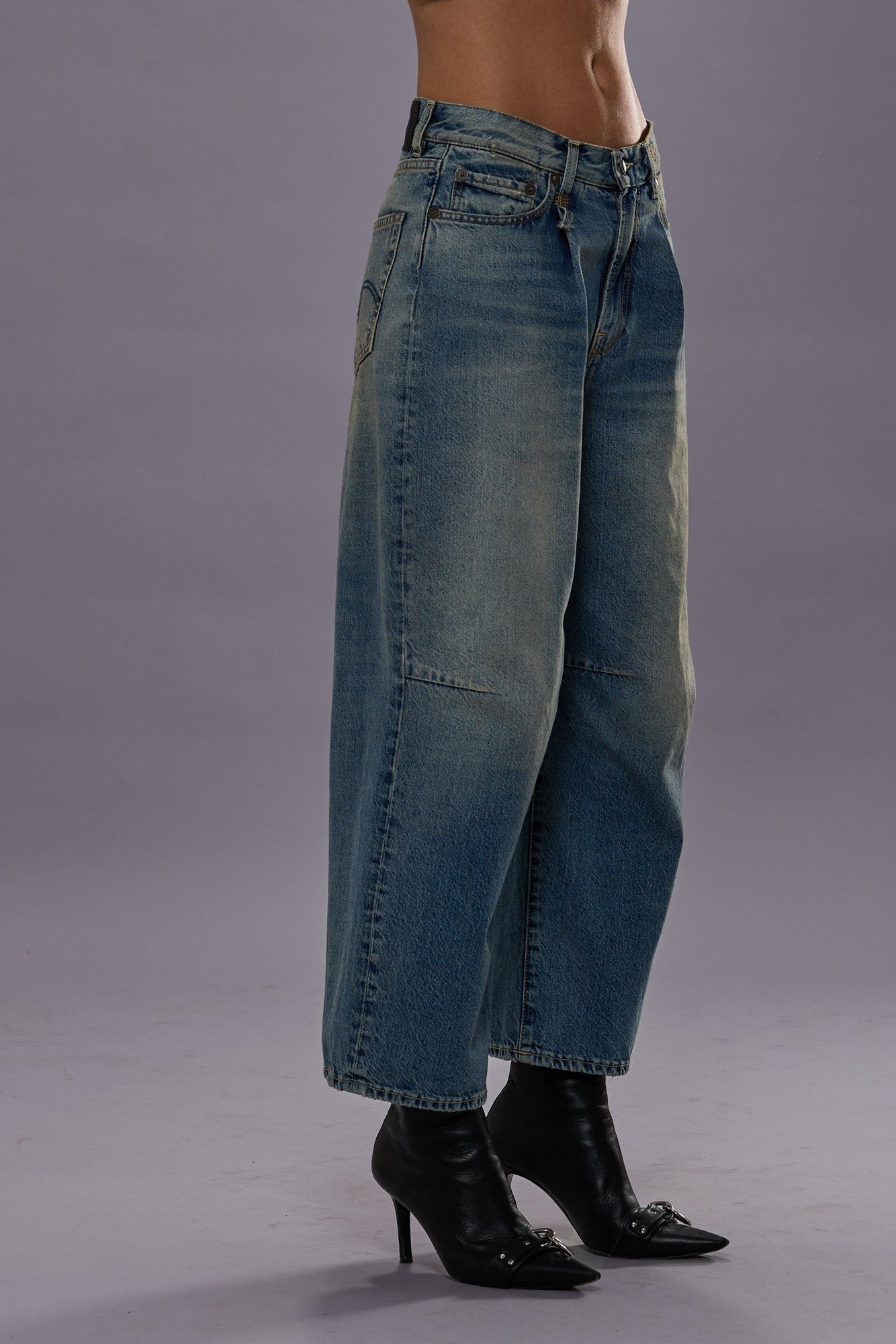CROP WIDE LEG JEAN - 2