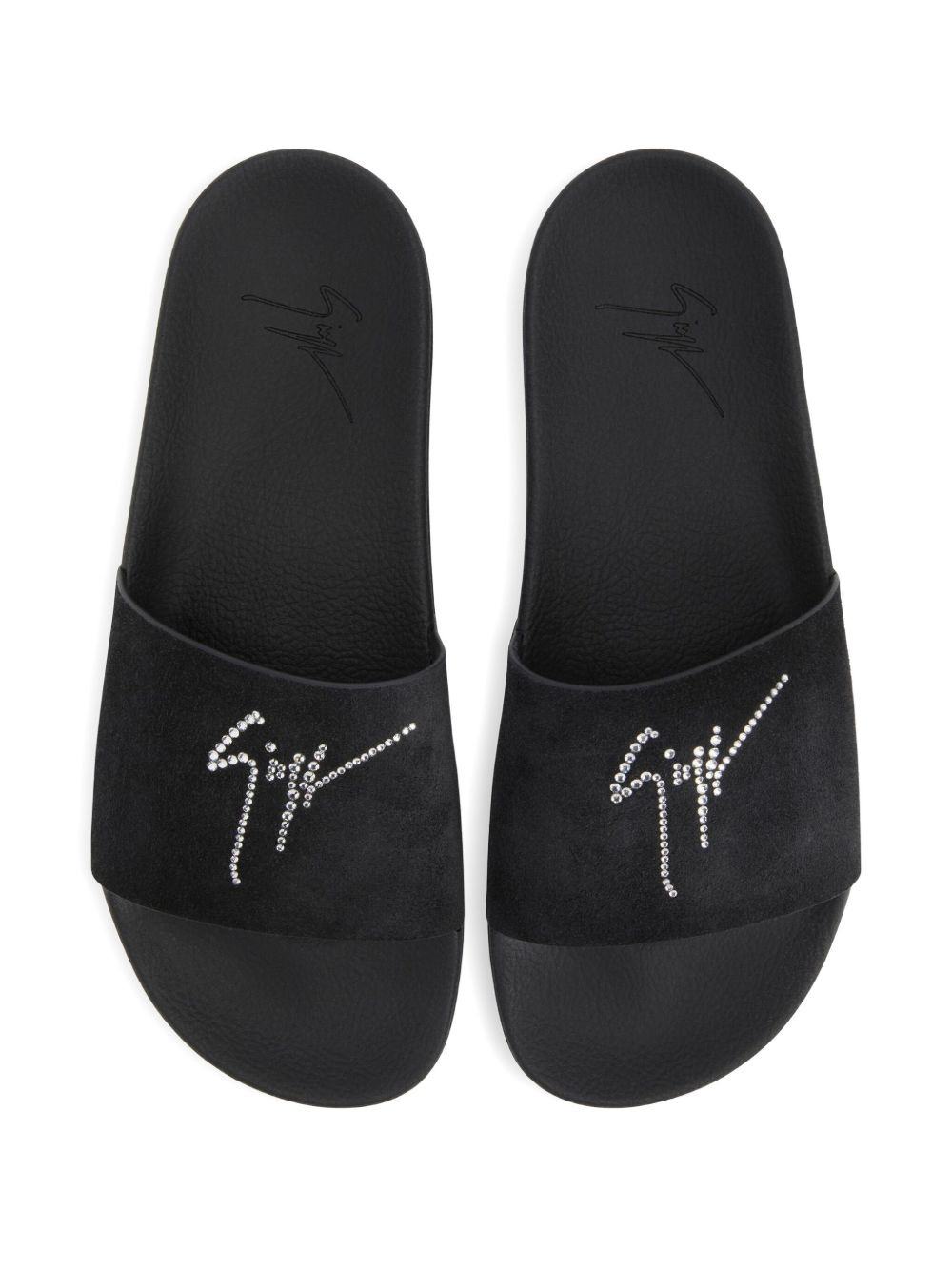 crystal-embellished slides - 3