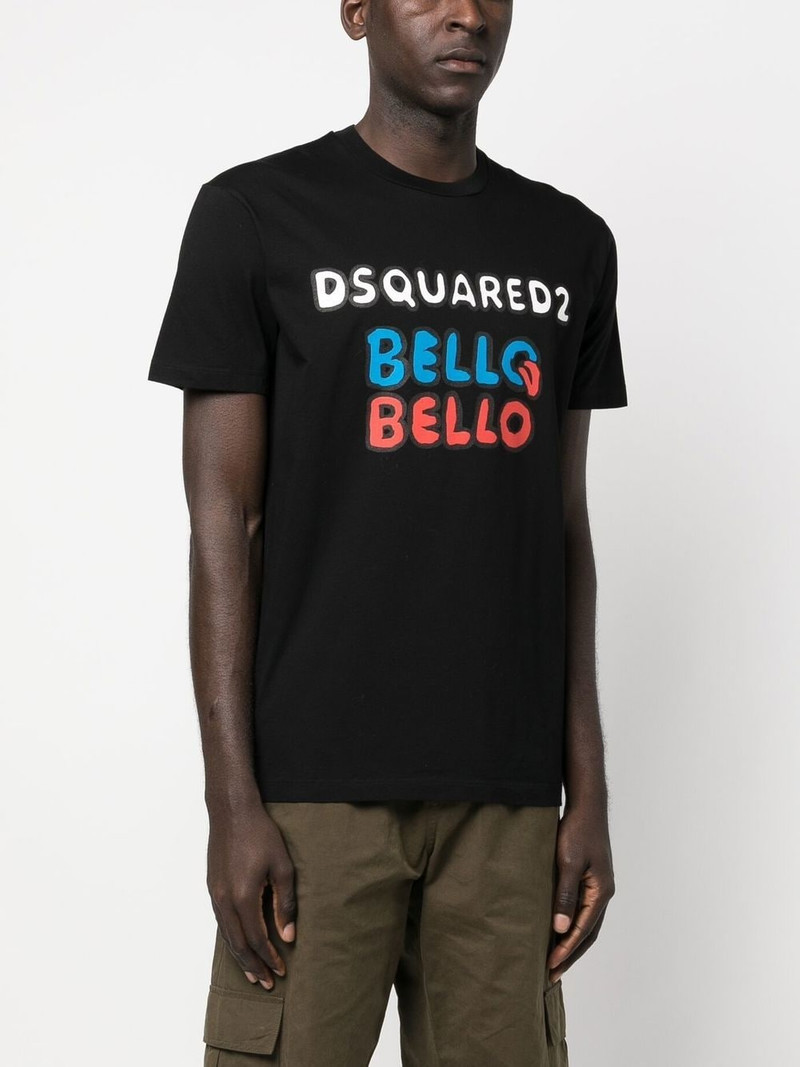 logo-print short-sleeve T-shirt 3