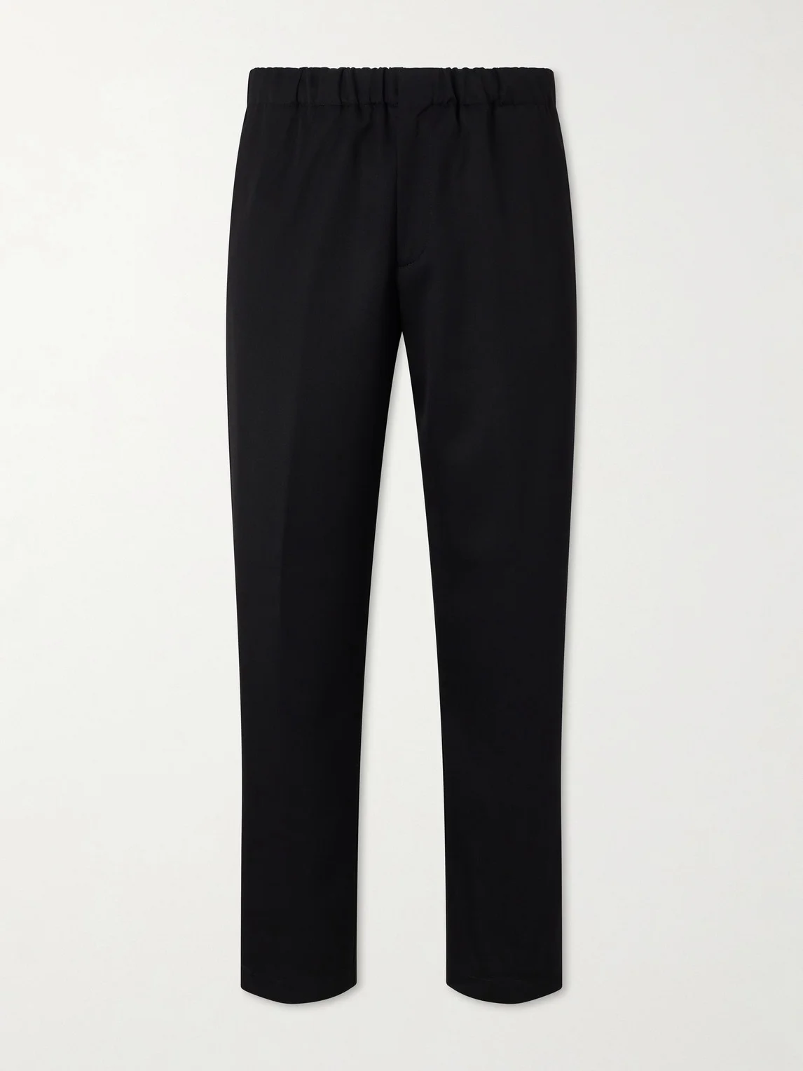 Mid-rise Straight-Leg Wool-Twill Suit Trousers - 1