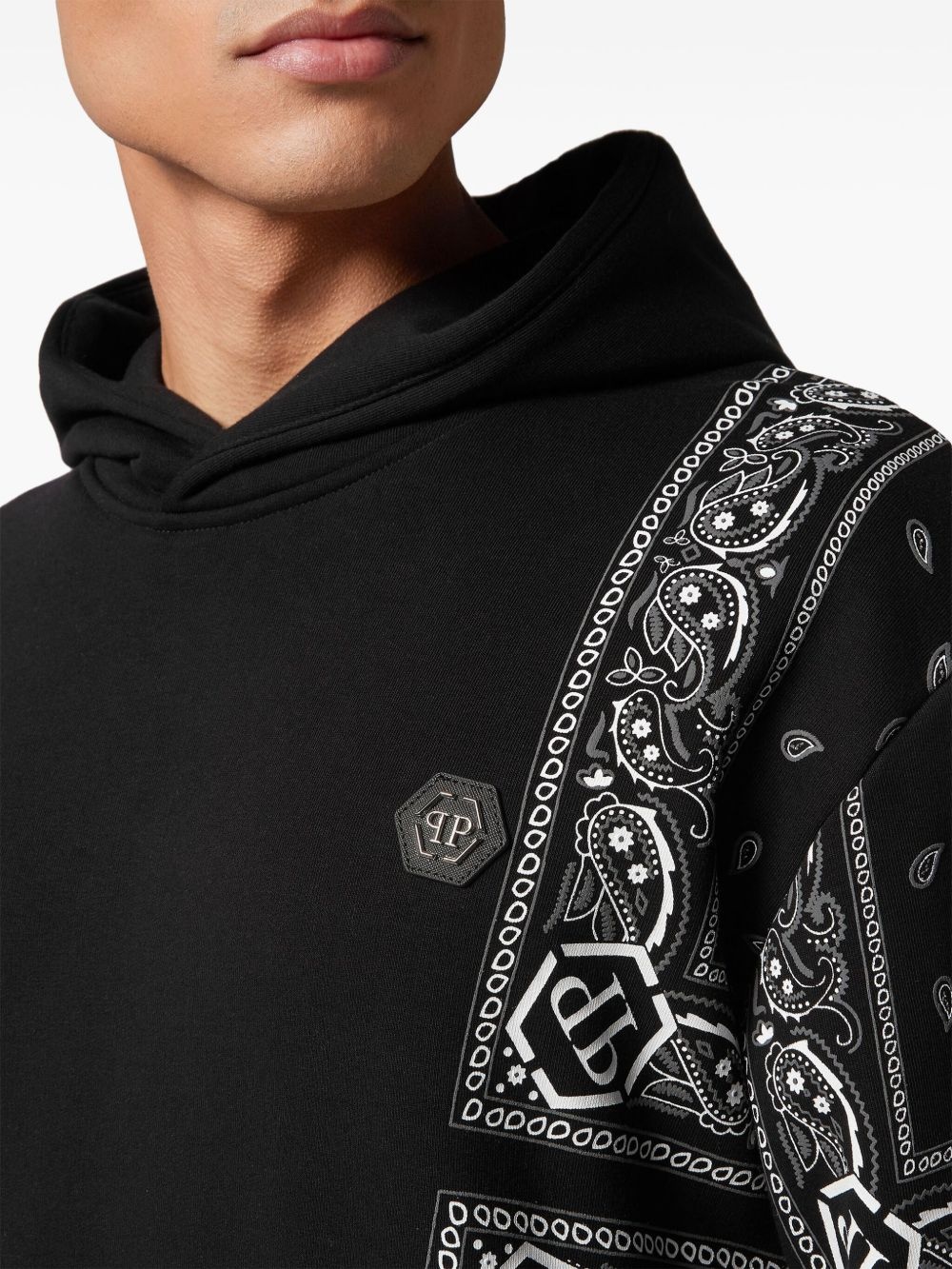 paisley-print hoodie - 5