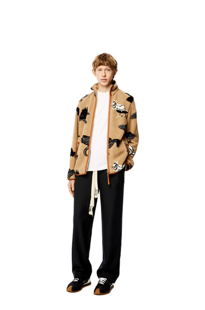 Loewe Jacket in fleece jacquard outlook