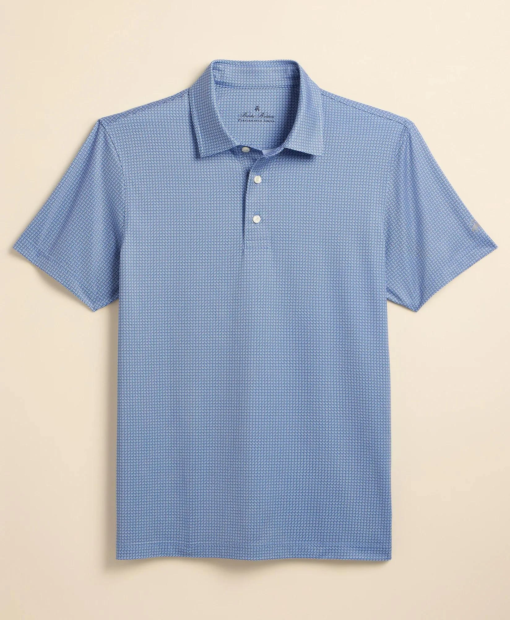 Performance Series Stretch Medallion Print Polo - 1