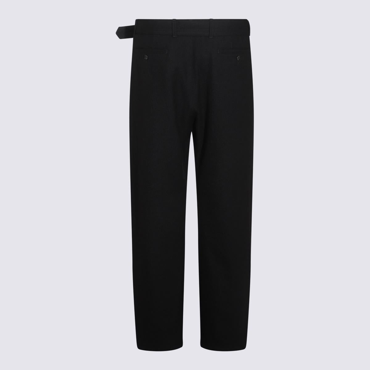 Lemaire Black Cotton Pants - 2