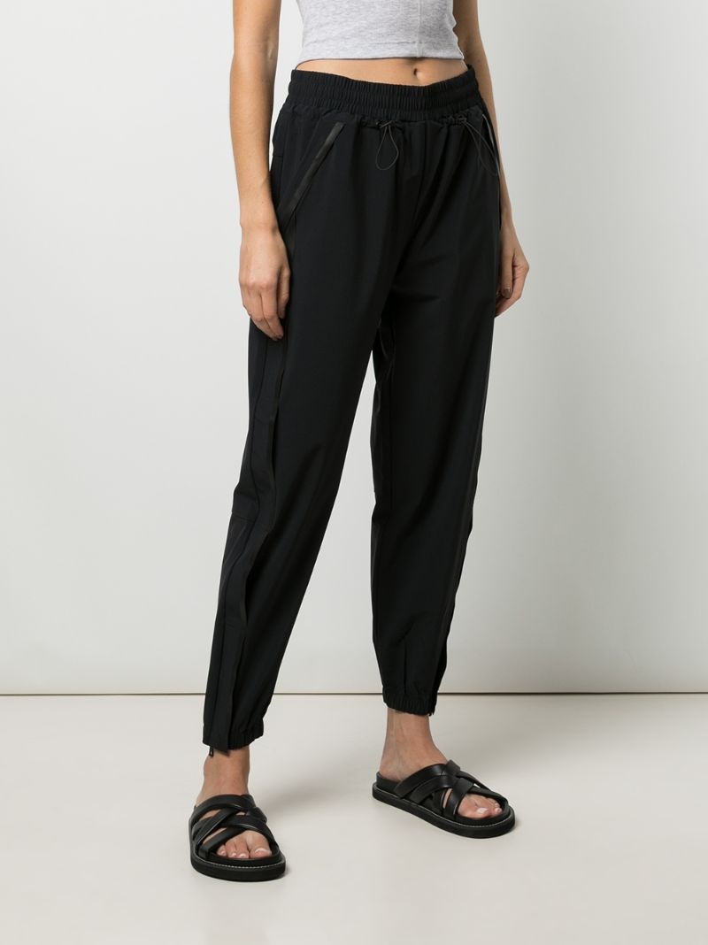 Track-less cropped track pants - 3