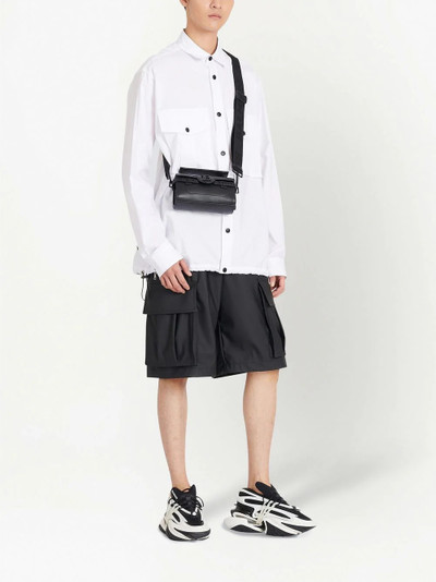 Balmain patch pocket over shirt outlook