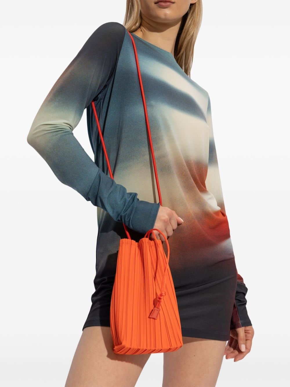 Bloom Pleat cross body bag - 2