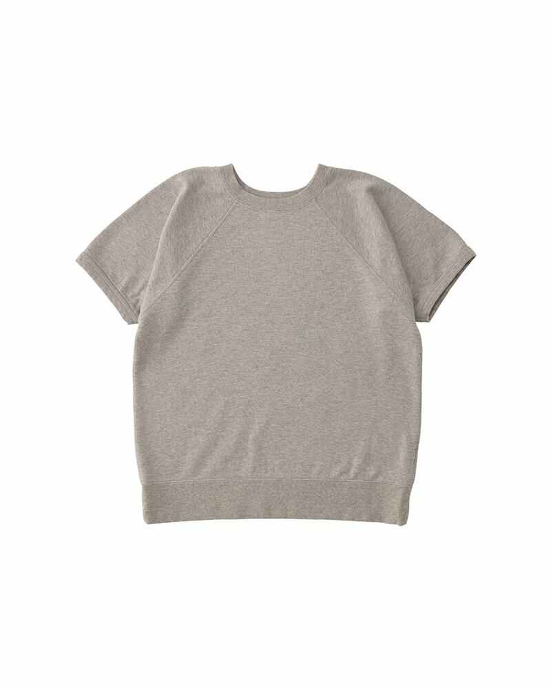 RAGLAN SWEAT S/S (C/WS) W GREY - 1