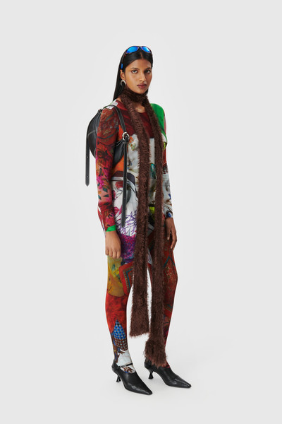 Marine Serre Scarves Print Recycled Second Skin Tights outlook