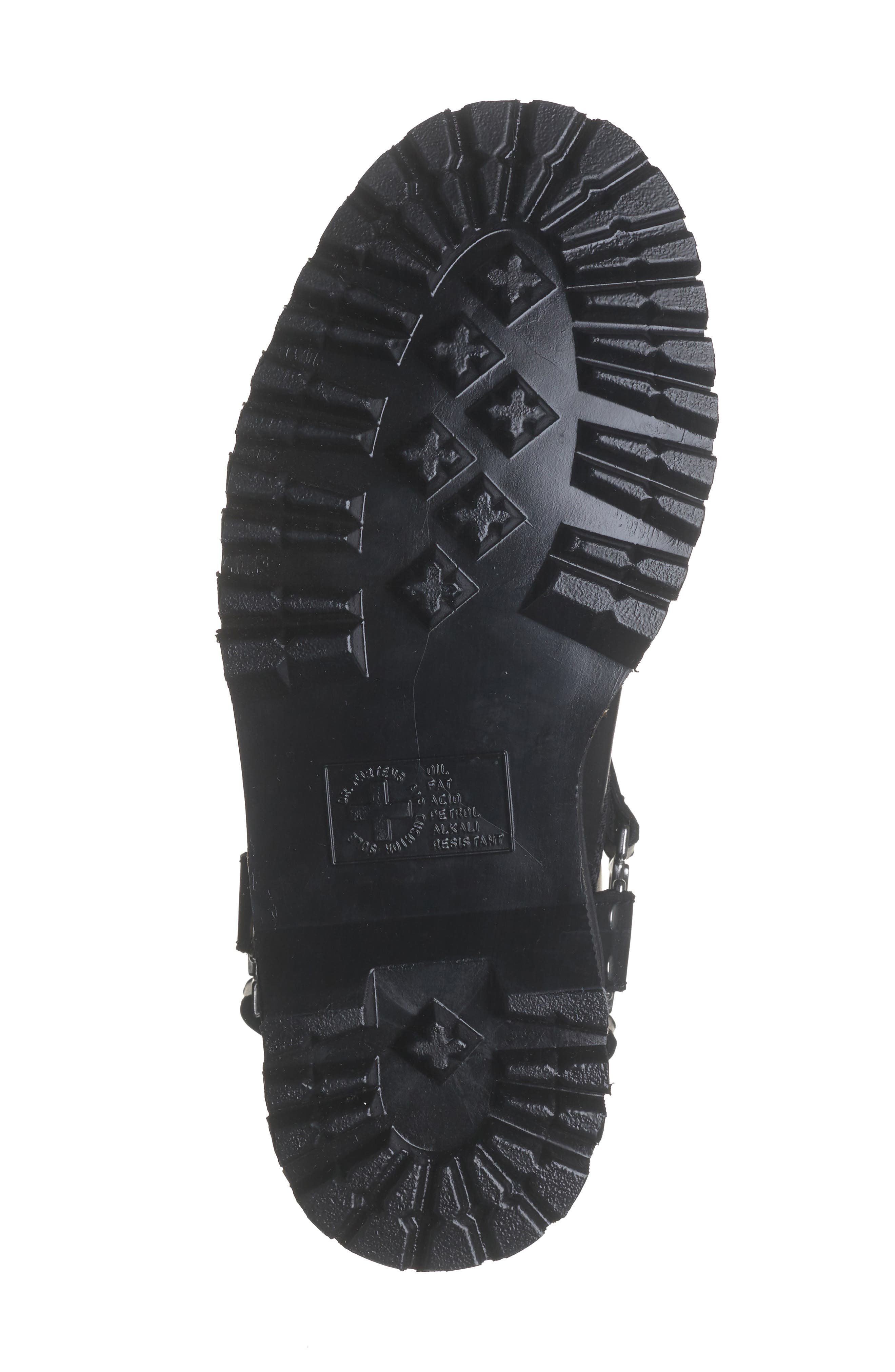 Dr. Martens Anistone Hi Biker Boot in Black at Nordstrom - 6